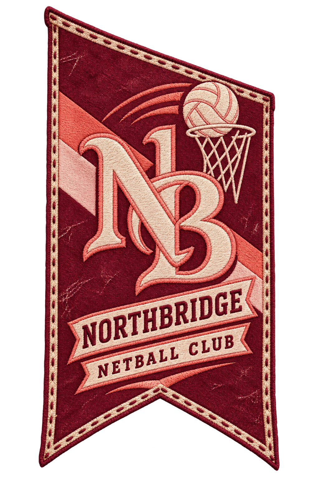 Fictional Northbridge Netball Club pennant