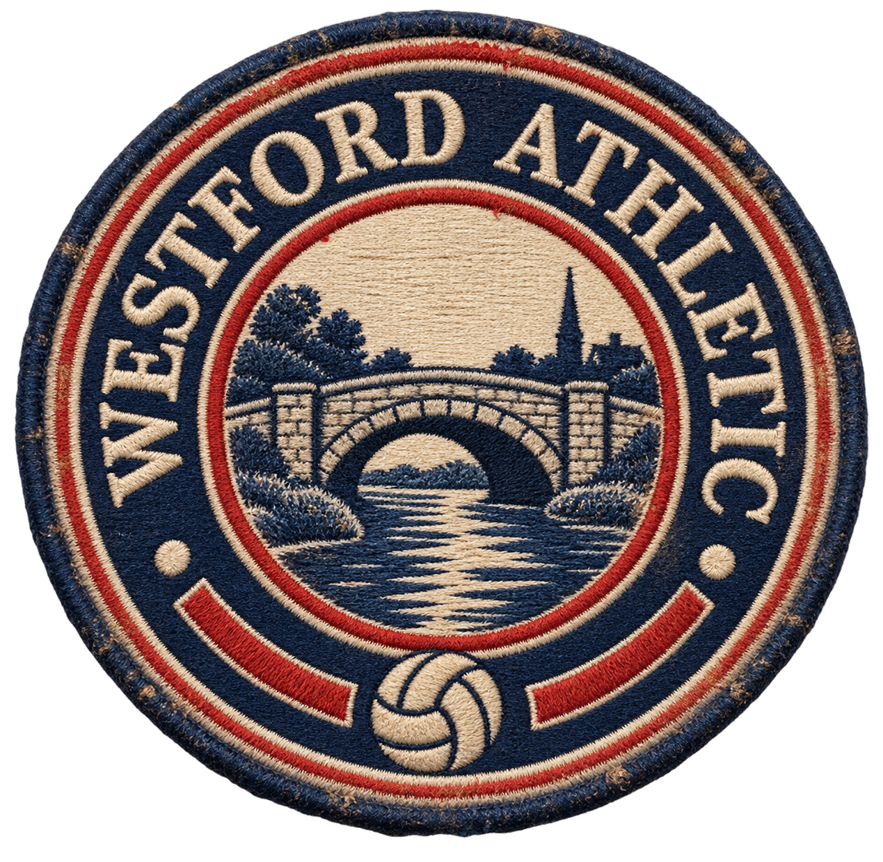 Fictional Westford Athletic football club badge